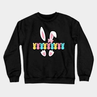 Rabbit Shirt, Bunny Shirt, Easter Crewneck Sweatshirt